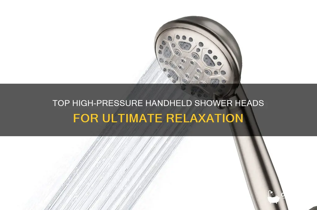 what is the best handheld shower head for high pressure