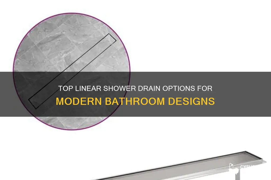 what is the best linear shower drain