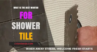 Choosing the Perfect Mortar for Shower Tile Installation: Expert Tips