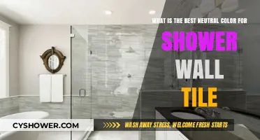 Choosing the Perfect Neutral Shower Wall Tile Color for Timeless Elegance
