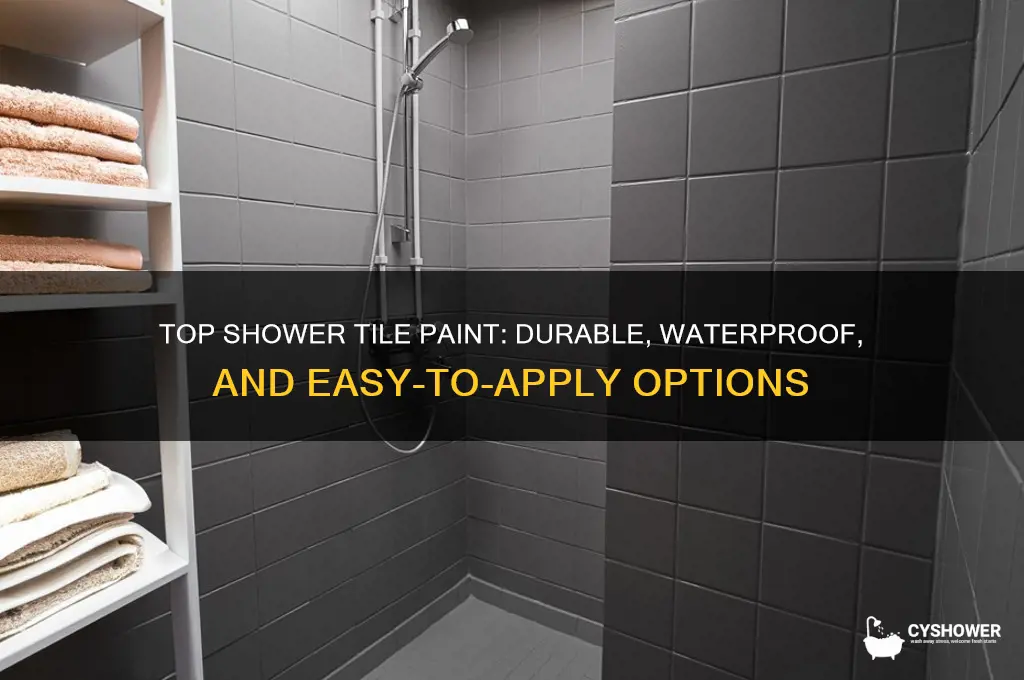 what is the best paint for shower tile