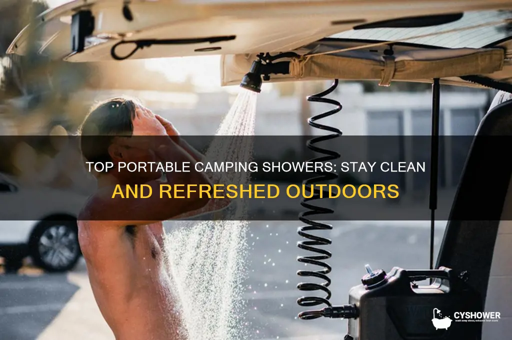 what is the best portable hot water shower for camping