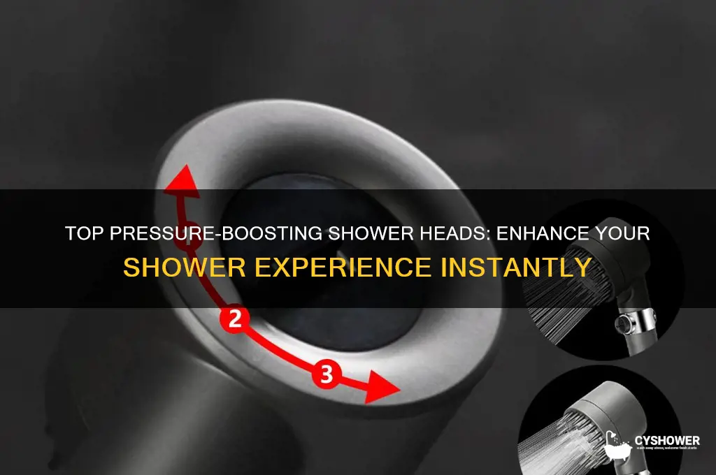what is the best pressure increasing shower head