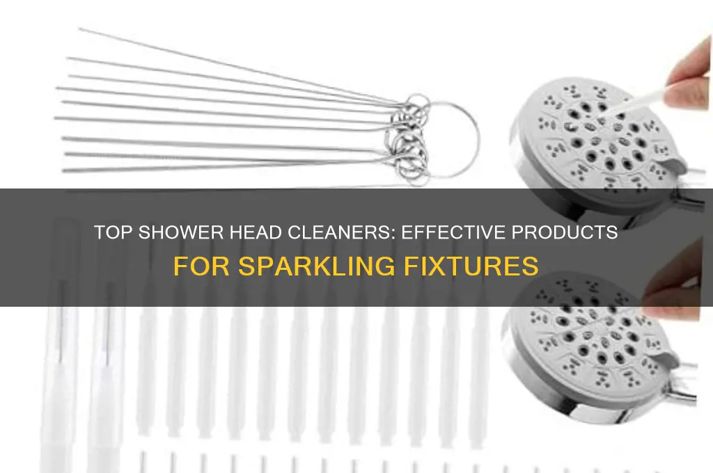 what is the best product for cleaning shower heads