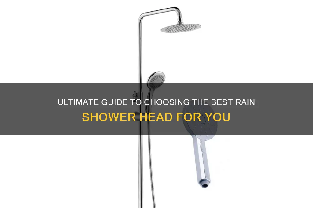 what is the best rain shower head