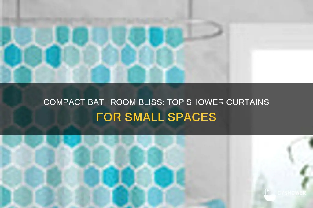 what is the best shower curtain for a small bathroom
