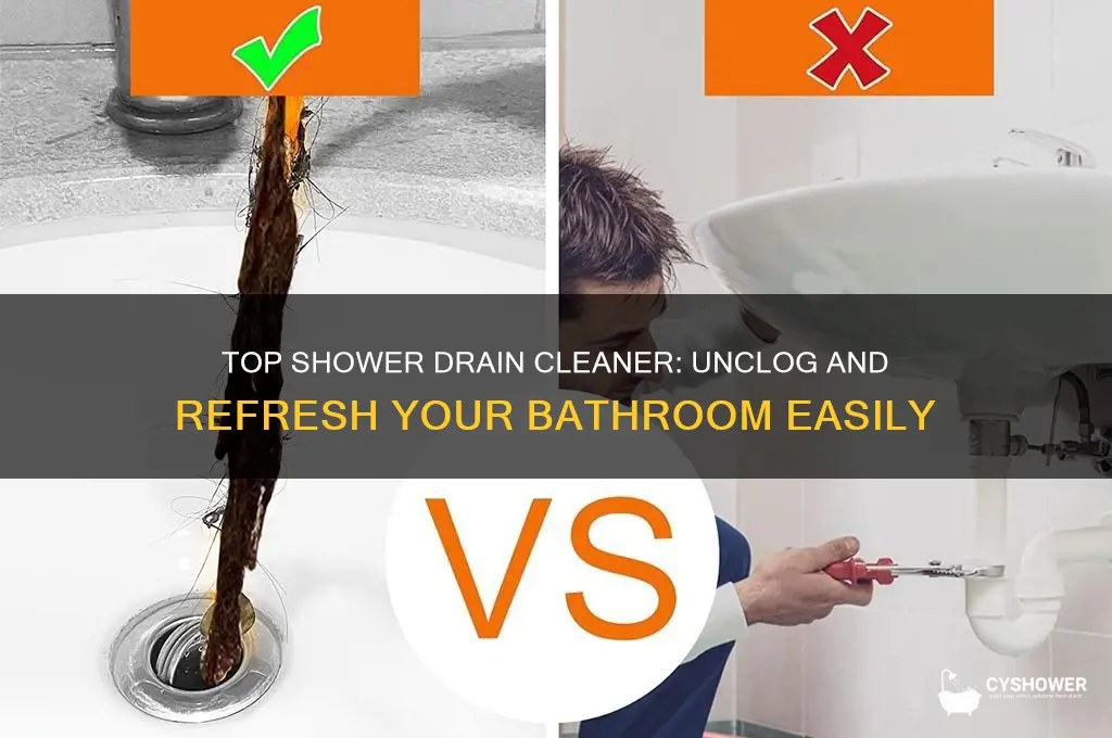 what is the best shower drain cleaner