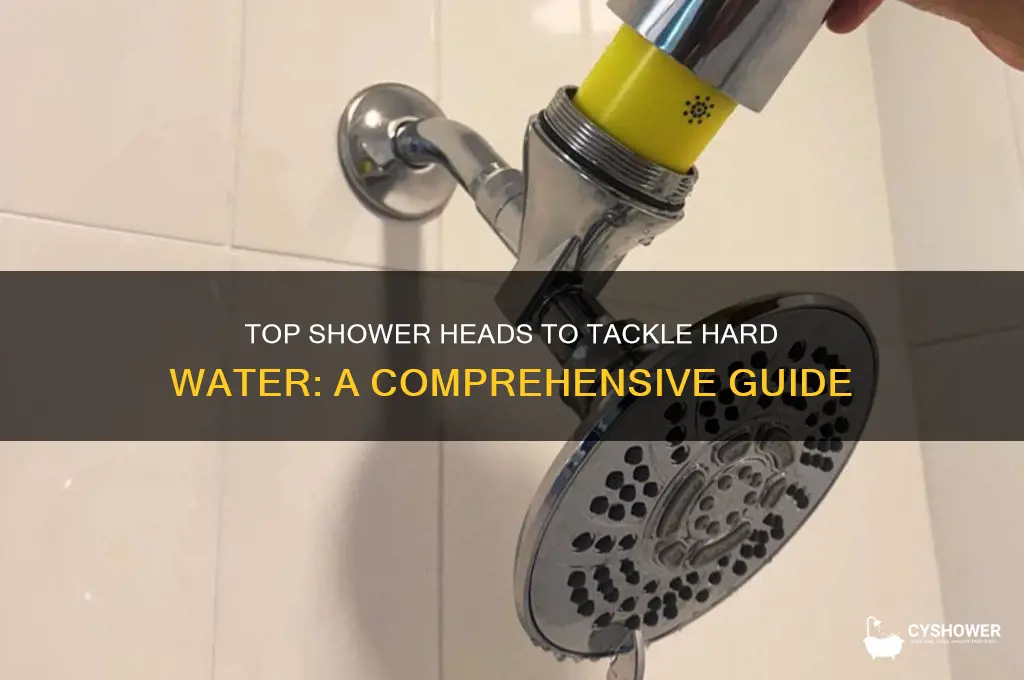 what is the best shower head for hard water