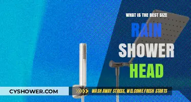 Choosing the Perfect Rain Shower Head Size for Ultimate Relaxation