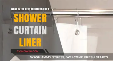 Optimal Shower Curtain Liner Thickness: A Guide to Waterproof Protection