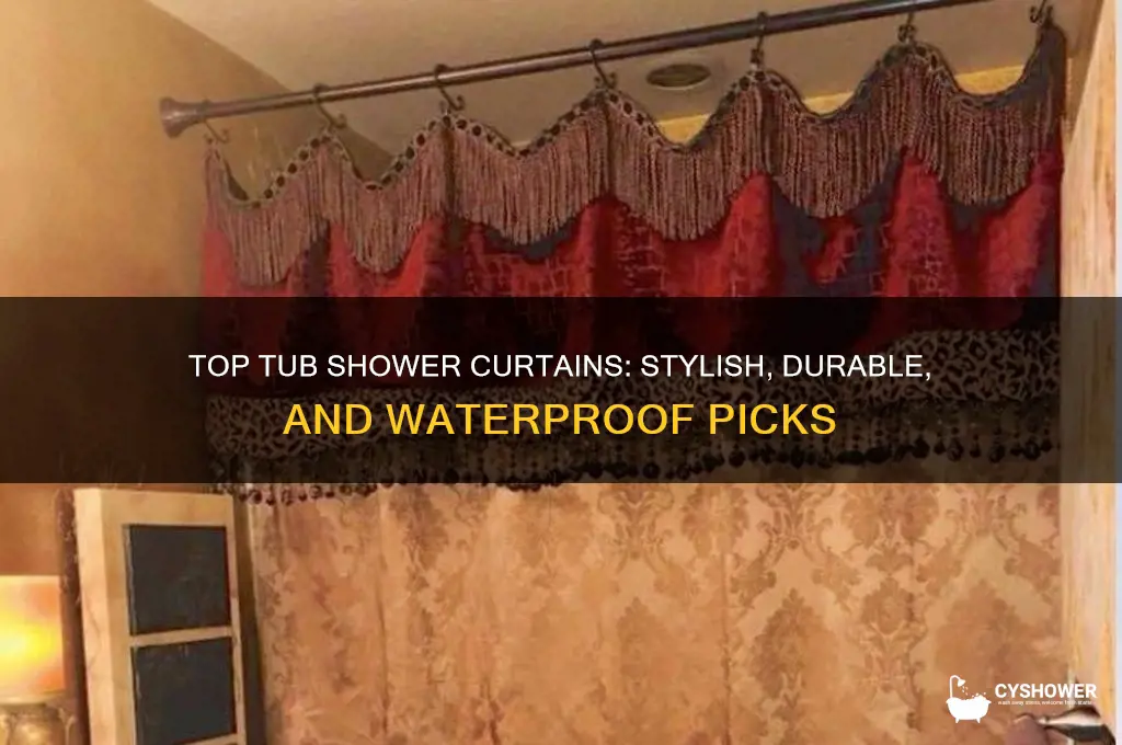 what is the best tub shower curtains