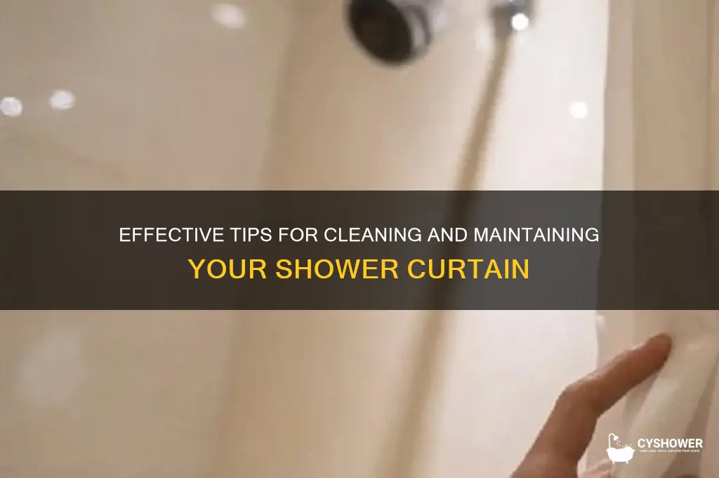 what is the best way to wash a shower curtain