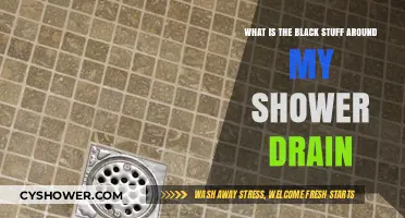 Identifying and Removing Black Gunk Around Your Shower Drain