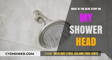 What is the Blue Stuff on My Shower Head? Explained