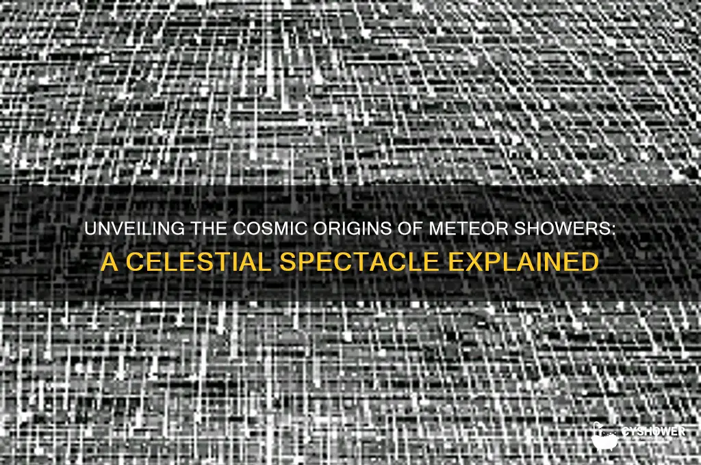 what is the cause of a meteor shower
