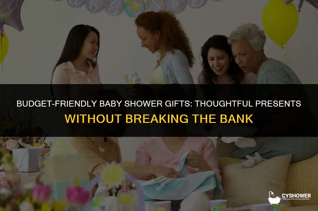 what is the cheapest gift for baby shower