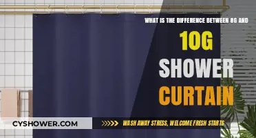 Shower Curtain Sizes: Understanding the 8G vs. 0G Difference