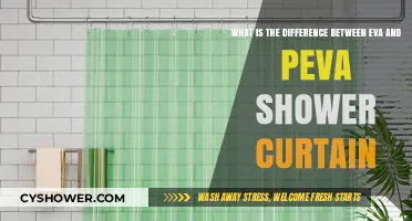 PEVA vs. EVA Shower Curtains: Key Differences and Best Choice