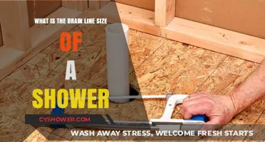 Understanding the Standard Drain Line Size for Showers: A Guide