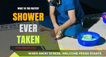 Speediest Shower Secrets: Unveiling the Fastest Wash Ever Recorded