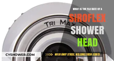 Understanding the Flow Rate of a Siroflex Shower Head