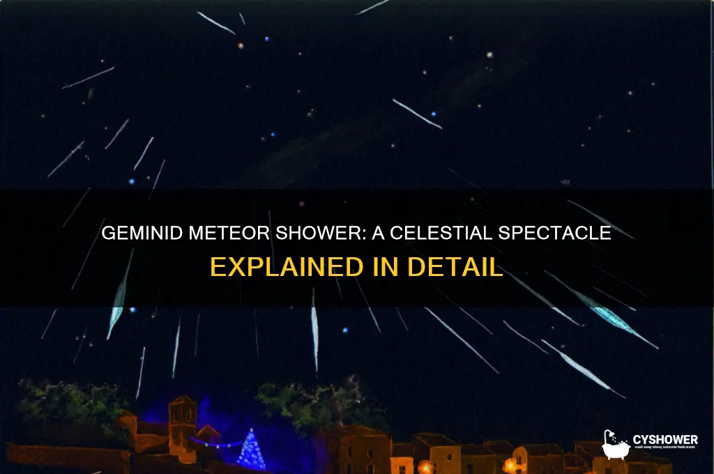 what is the germinid meteor shower