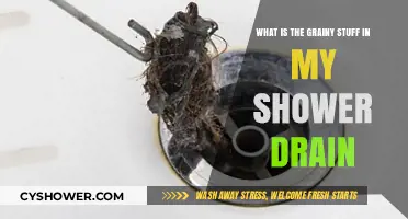 Unveiling the Mystery: What's Causing Grainy Buildup in Your Shower Drain?