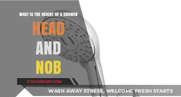 Ideal Shower Head and Knob Height for Comfort and Functionality