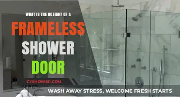 Frameless Shower Door Height: Essential Measurements for Modern Bathrooms