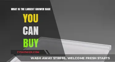 Discover the Largest Shower Base Options Available for Your Bathroom