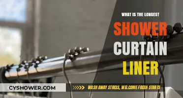 Discover the Longest Shower Curtain Liner for Extra-Tall Showers