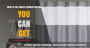 Discover the Longest Shower Curtain Options for Extra-Tall Showers