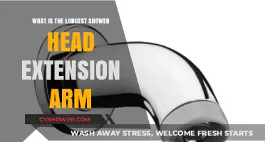 Extend Your Shower Reach: Discover the Longest Shower Head Extension Arm