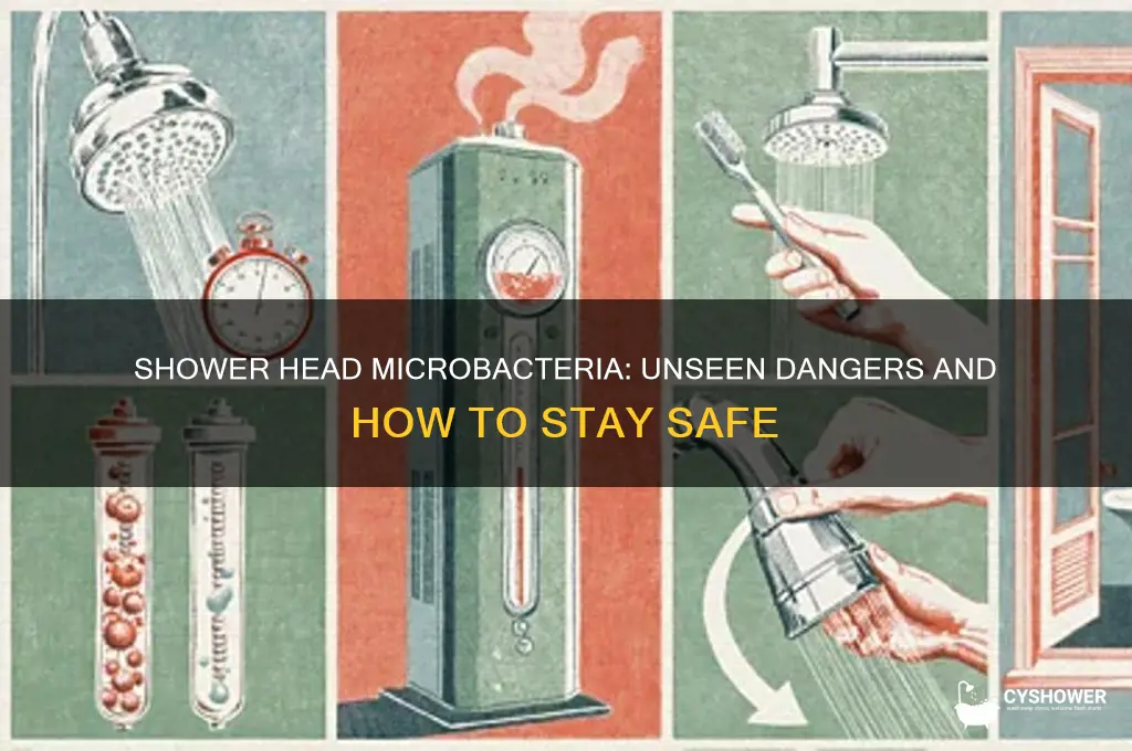 what is the microbactiria infection from shower heads