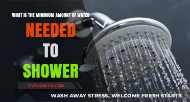 Efficient Showering: How Little Water Do You Really Need?