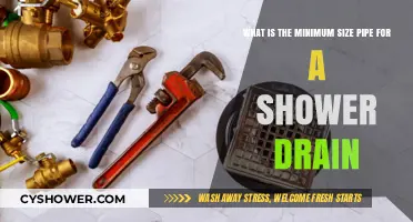 Choosing the Right Shower Drain Pipe Size: Minimum Requirements Explained