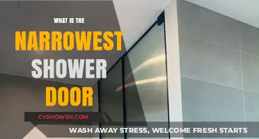 Exploring Compact Bathroom Solutions: The Narrowest Shower Door Options