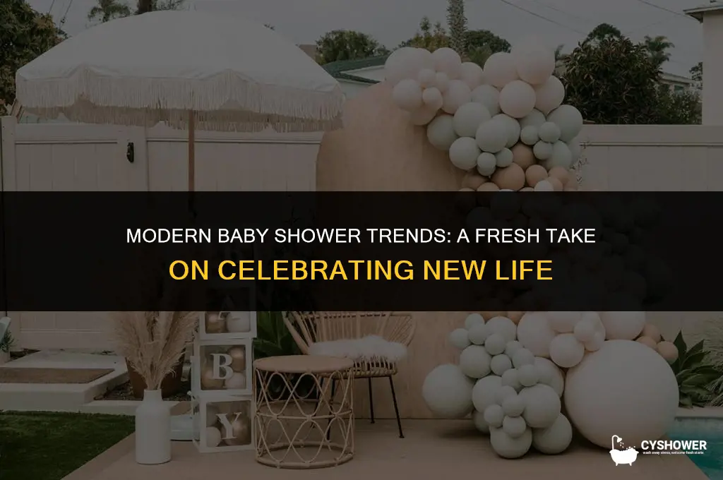 what is the new trend for throwing a baby shower