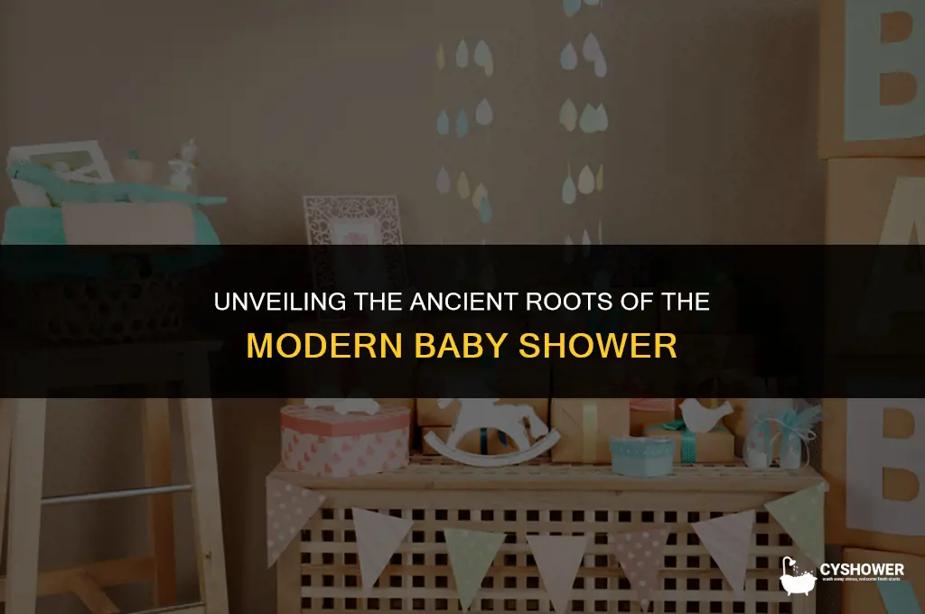 what is the origin of baby shower