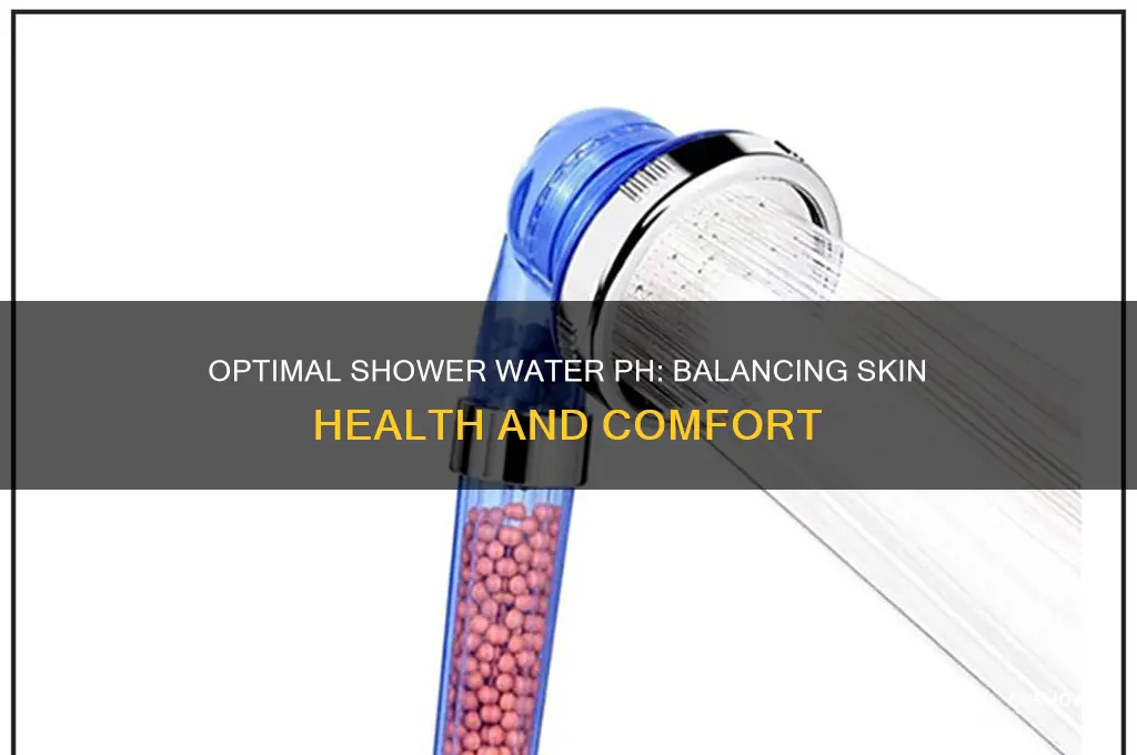 what is the ph level of water to shower with