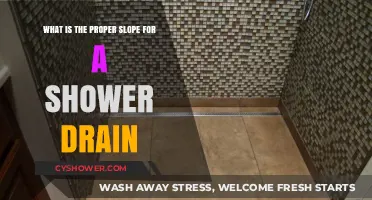 Proper Shower Drain Slope: Essential Tips for Effective Water Drainage
