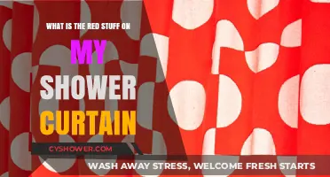 What is the Red Stuff on My Shower Curtain? Causes and Solutions