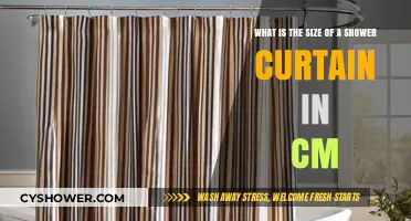 Standard Shower Curtain Size in CM: A Quick Guide