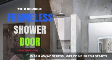 Compact Frameless Shower Doors: Finding the Smallest Option for Your Space