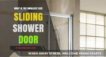 Compact Bathroom Solutions: Finding the Smallest Sliding Shower Door Size