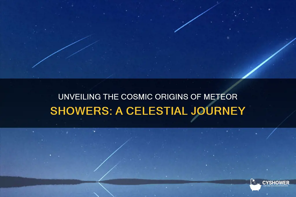 what is the source of a meteor shower