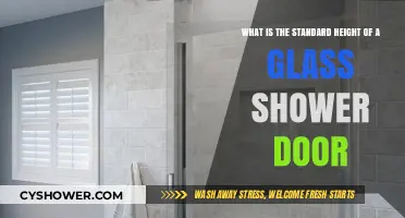 Standard Glass Shower Door Height: A Comprehensive Guide for Homeowners