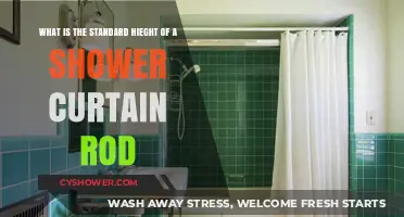 Standard Shower Curtain Rod Height: A Complete Installation Guide