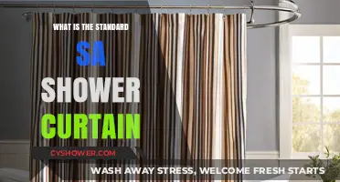 Understanding the Standard SA Shower Curtain Size and Specifications