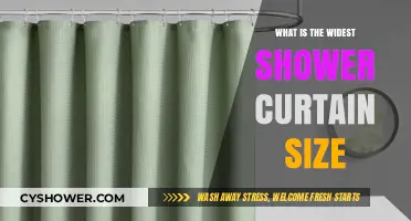 Ultimate Guide to Choosing the Widest Shower Curtain Size